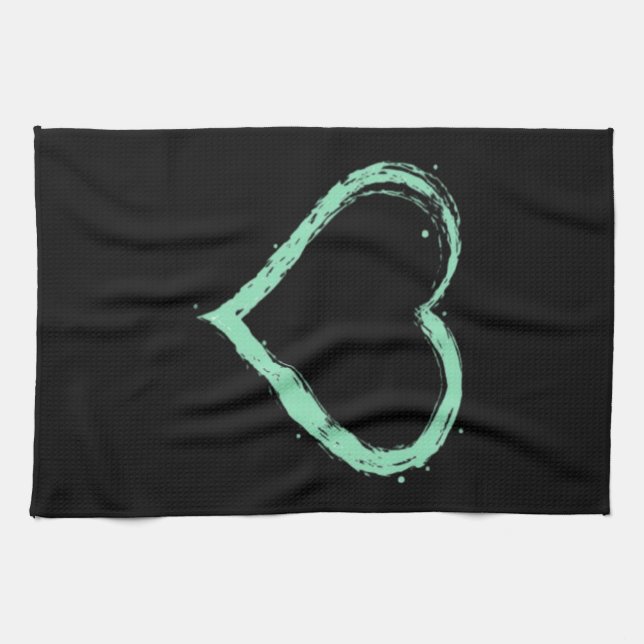 Green Heart Essential Kökshandduk (Horisontell)