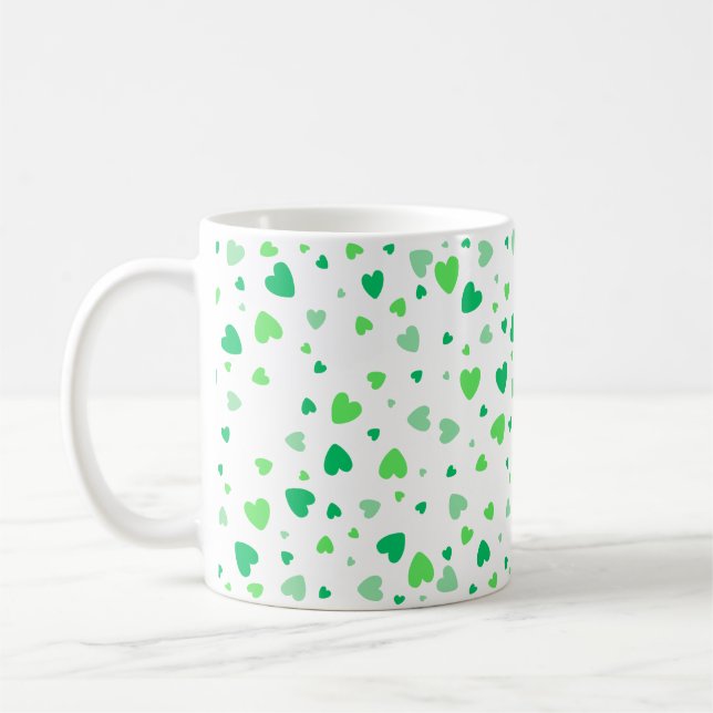 Green Hearts Kaffemugg (Vänster)