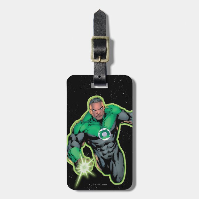 Green Lantern John Stewart Bagagebricka (Vertikal Framsida)