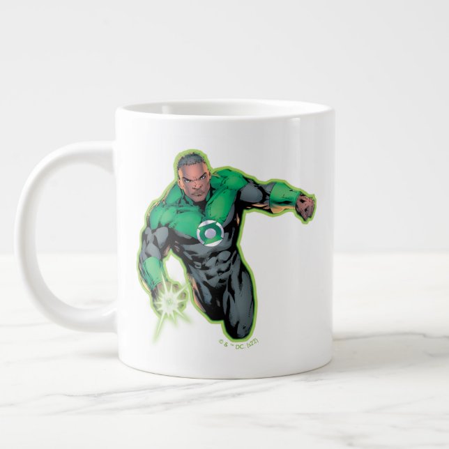 Green Lantern John Stewart Jumbo Mugg (Vänster)