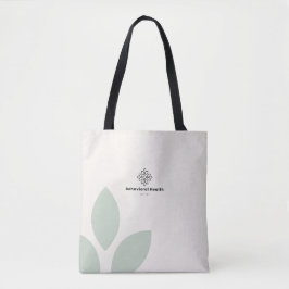 Green Leaf Counselor Beteendehälsa Logo Tygkasse