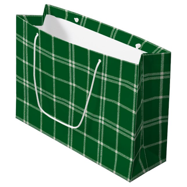 Green Mistletoe Plaid (Framsidan Vinklad)