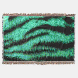 Green neon tiger stripes filt