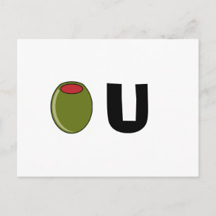 Green Olive Vykort