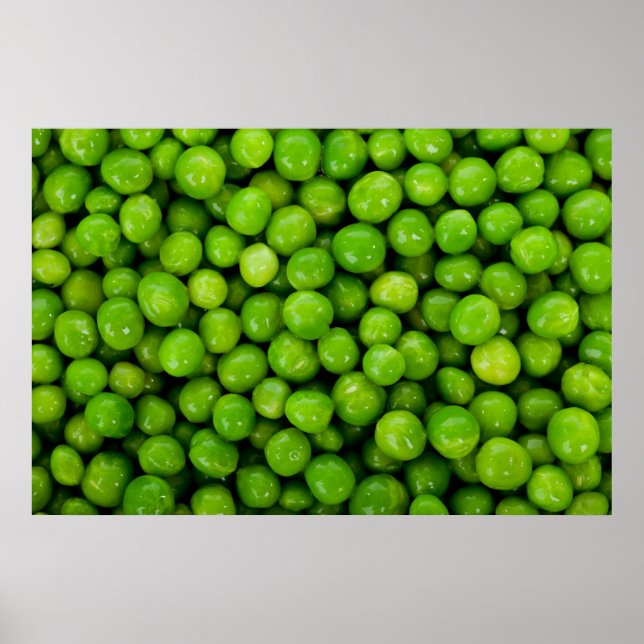 Green Peas Background Poster (Framsidan)