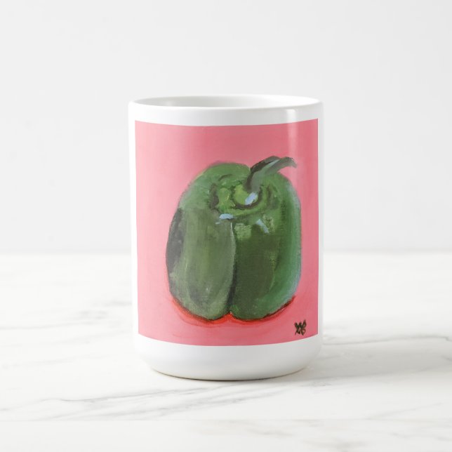Green Pepper Kaffemugg (Center)