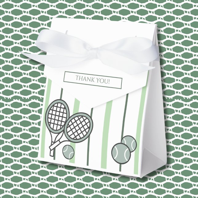 Green Perfect Match Tennis Couples Bridal Shower Presentaskar (Skapare uppladdad)