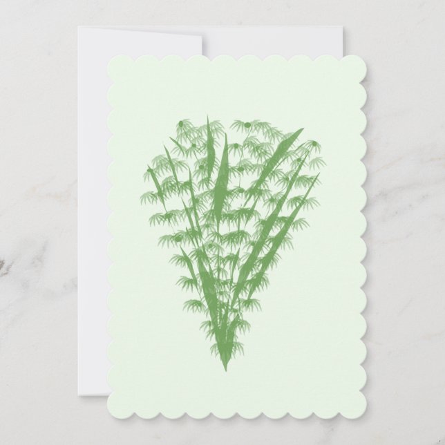 Green plant in the shape of a bouquet. (Framsida)