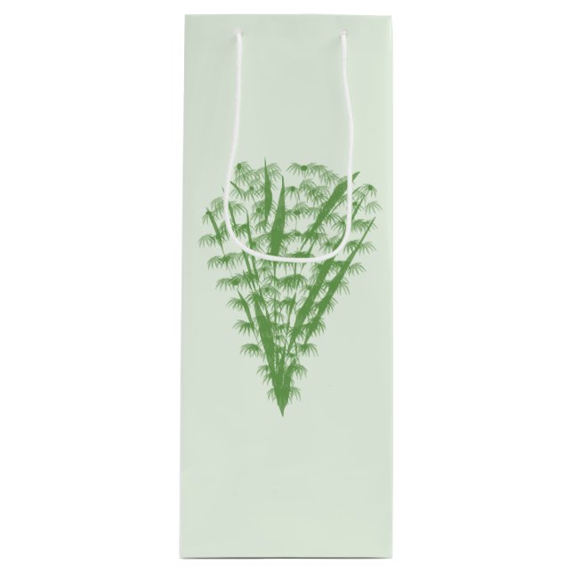 Green plant in the shape of a bouquet. (Framsidan)