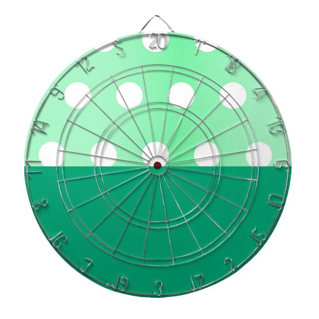 Green Poka Dots Darttavla (Framsidan)