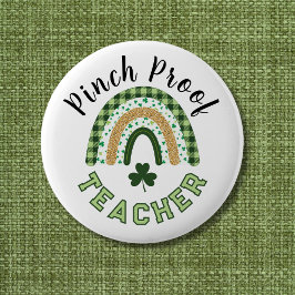 Green Rainbow Pinch Proof Teacher St Patrick's Day Knapp