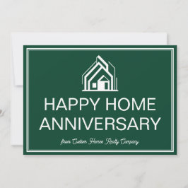 Green Real Estate Business Customized Marketing Kort