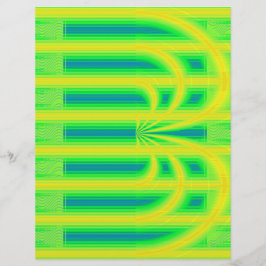 Green Retro Cathedral Bulk Scrapbook Paper Pages Reklamblad