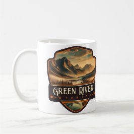 Green River, Wyoming | Årgångsvin Kaffemugg