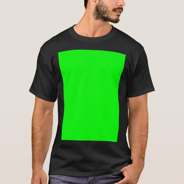 Green Screen Chroma Background For Streaming &amp; T Shirt (Framsida)