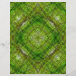 Green Serene Gardens Bulk Scrapbook Paper Pages Reklamblad