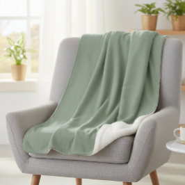Green Sherpa Blanket for Kids – Soft and Warm