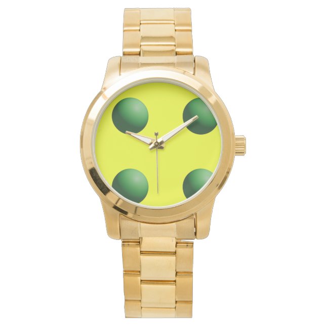Green Spheres eWatch Watch Armbandsur (Framsida)