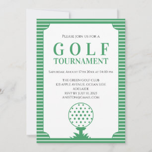 Green Stripes Golfturnering Inbjudningar