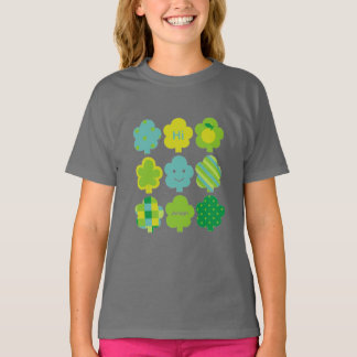green t-shirt