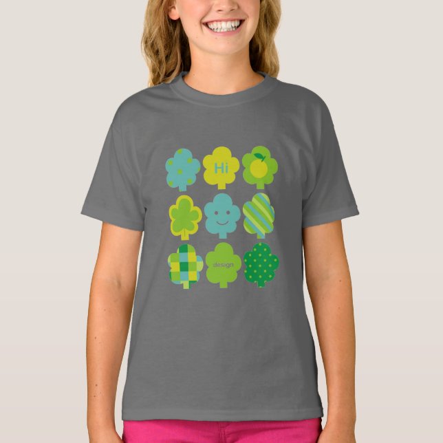 green t-shirt (Framsida)