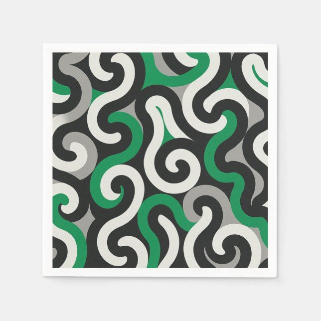 Green Team Pappersservett (Framsidan)