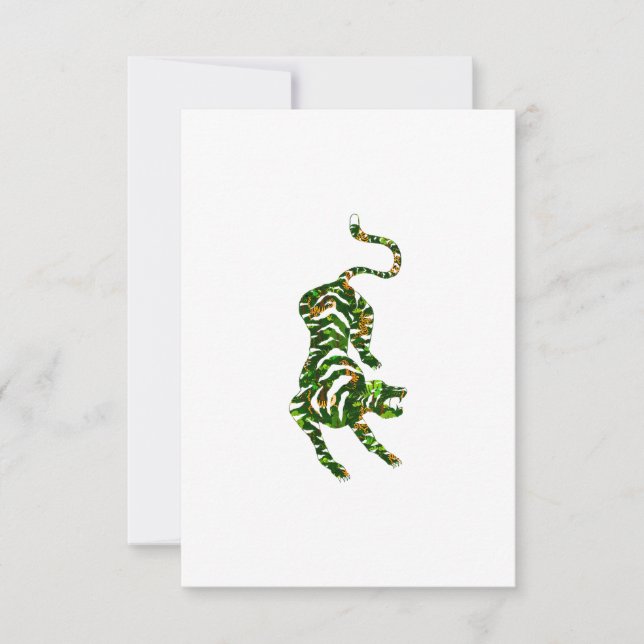 Green Tiger Inbjudningar (Framsida)