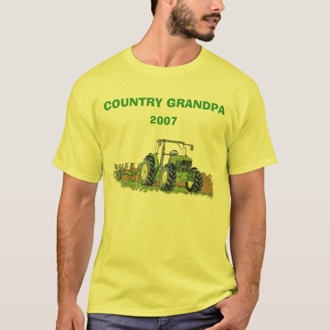 green_tractor LANDMORFAR, 2007 T-shirt (Framsida)