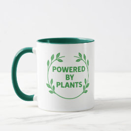 Green Vegan Plant Based Mug Mugg