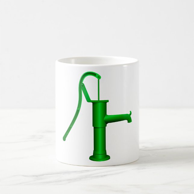 Green Water Pump Mug Kaffemugg (Skapare uppladdad)