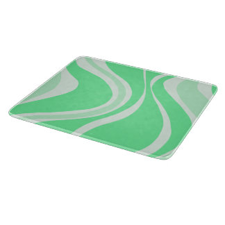 Green Waves Cutting Board