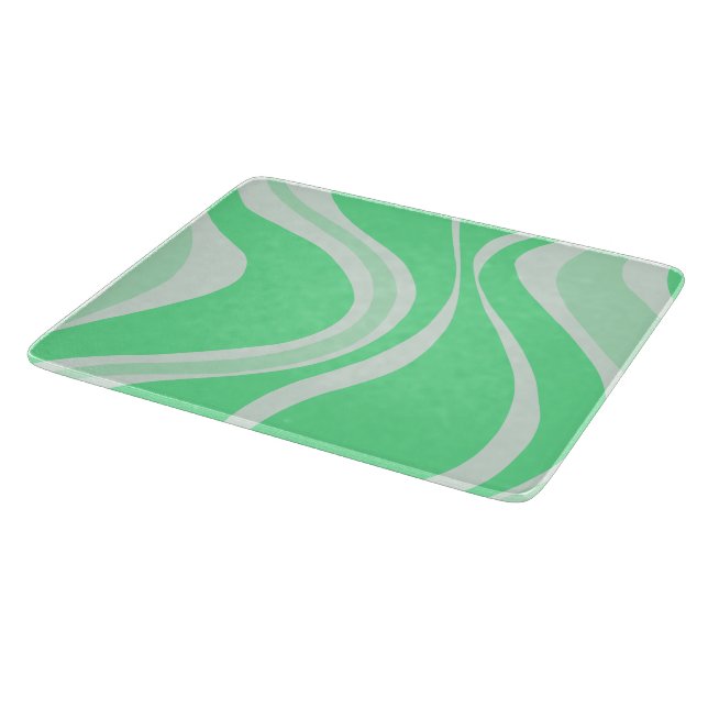 Green Waves Cutting Board (Hörn)
