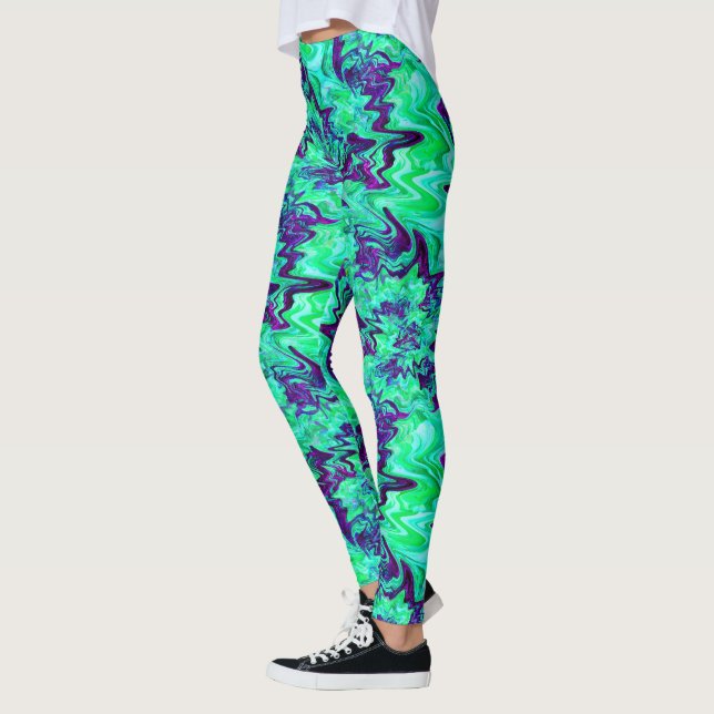 Green wonder...... leggings (Vänster)