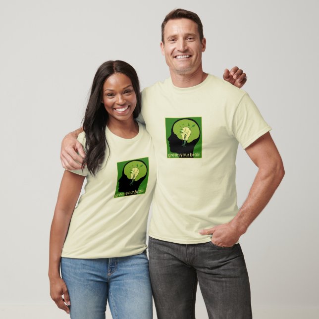 Green your brain t-shirt (Unisex)