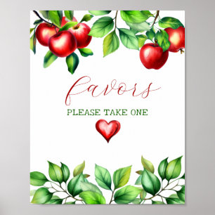Greenary Red Apple-favoriter, ta en Poster