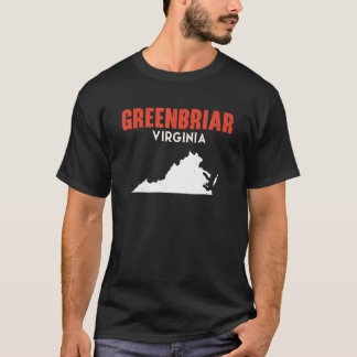 Greenbriar Virginia USA State America Travel Virgi T Shirt