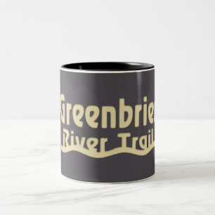 Greenbrier River Trail Två-Tonad Mugg