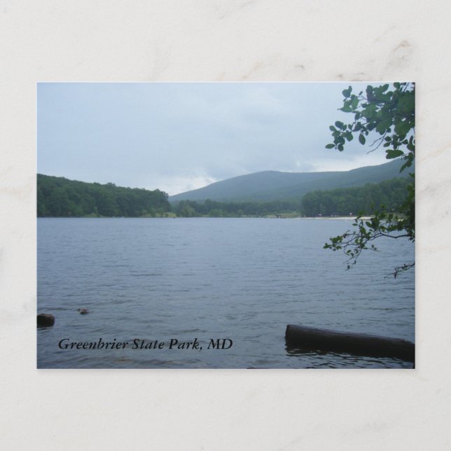Greenbrier State Park, MD Vykort (Framsida)