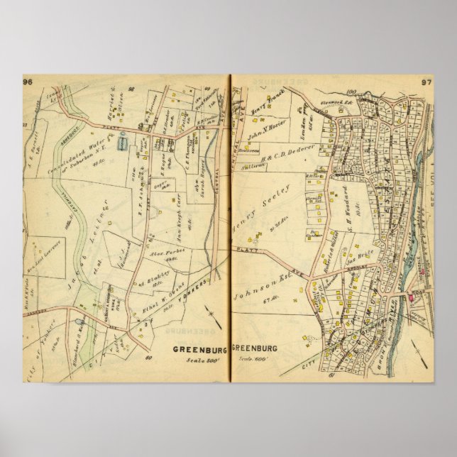 Greenburg, New York 2 Poster (Framsidan)