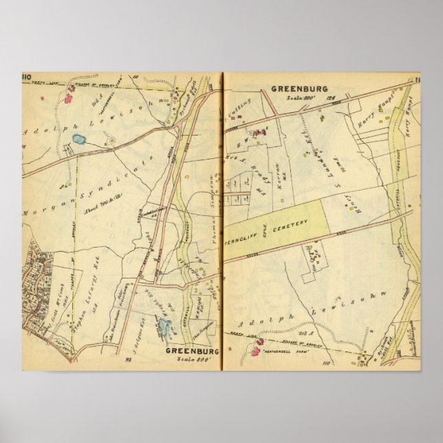 Greenburg, New York 4 Poster (Framsidan)