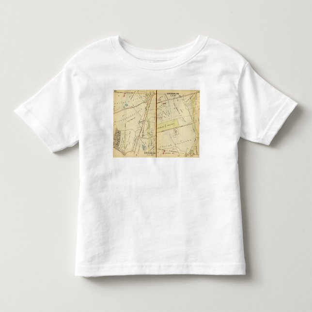 Greenburg New York 4 Tee Shirt (Framsida)