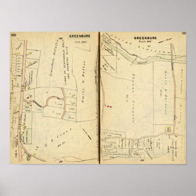 Greenburg, New York 6 Poster (Framsidan)