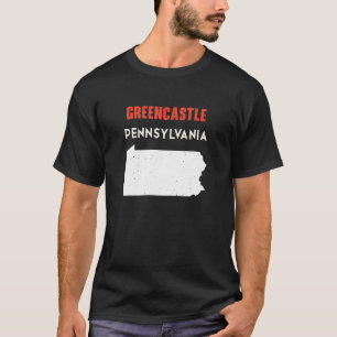 Greencastle Pennsylvania USA State America Travel T Shirt