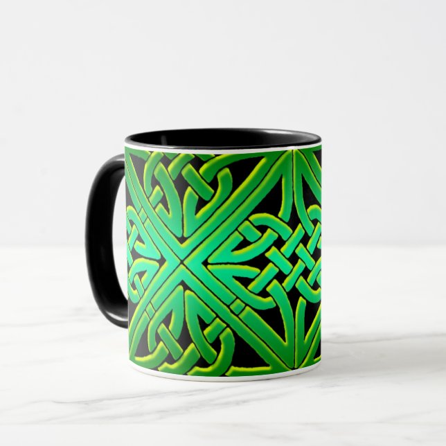 GREENCELTISK KNOT MUGG (Framsida vänster)