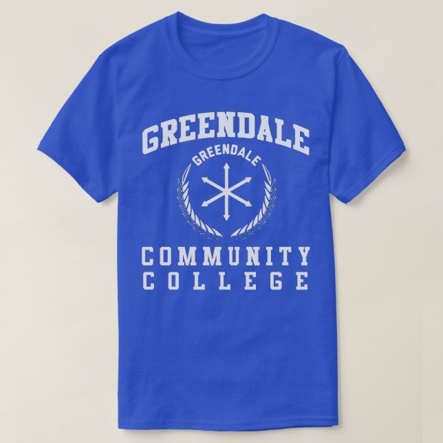 Greendale Community College 9 T Shirt (Design framsida)