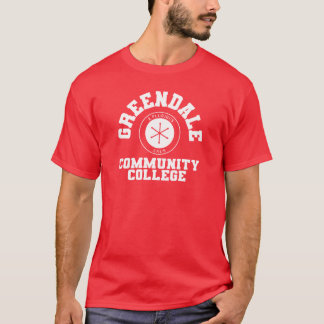 greendale community college tjej t shirt