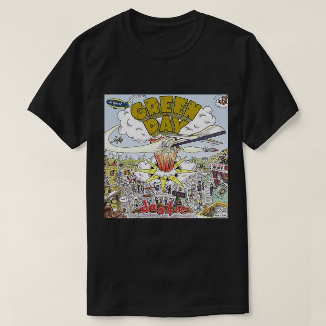 Greenday bästa lagringsplats t shirt (Design framsida)