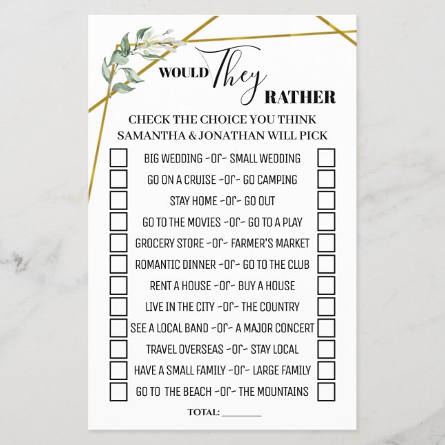 Greenergin skulle de hellre än Möhippa Flygblad (Framsidan)