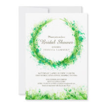 Greenerus vattencolor gräs möhippa inbjudan