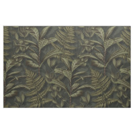 Greenery Aesthetic - Mörk Ferns & Lövs Tyg